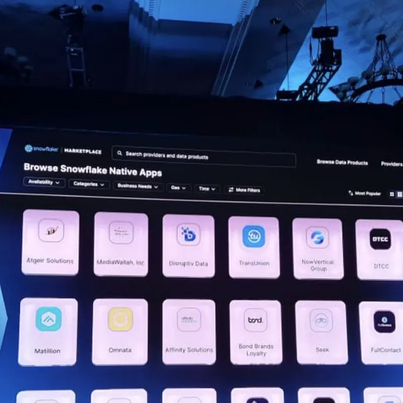 Native Applications are now live on the Snowflake marketplace
